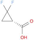 Cyclopropanecarboxylic acid, 2,2-difluoro-, (1S)-