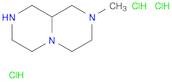 2H-Pyrazino[1,2-a]pyrazine, octahydro-2-methyl-, hydrochloride (1:3)