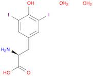 L-Tyrosine, 3,5-diiodo-, hydrate (1:2)