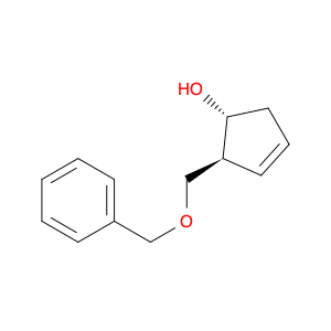 3-Cyclopenten-1-ol, 2-[(phenylmethoxy)methyl]-, (1R,2S)-