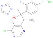 4-Pyrimidineethanol, 6-chloro-α-(2,4-difluorophenyl)-5-fluoro-β-methyl-α-(1H-1,2,4-triazol-1-ylmet…