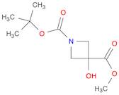 1,3-Azetidinedicarboxylic acid, 3-hydroxy-, 1-(1,1-dimethylethyl) 3-methyl ester