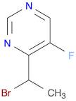 Pyrimidine, 4-(1-bromoethyl)-5-fluoro-