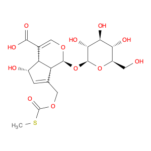 Cyclopenta[c]pyran-4-carboxylic acid, 1-(β-D-glucopyranosyloxy)-1,4a,5,7a-tetrahydro-5-hydroxy-7-[…