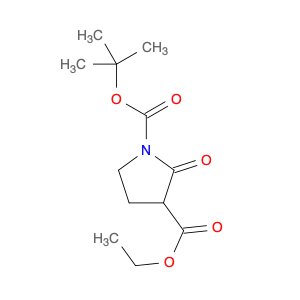 1,3-Pyrrolidinedicarboxylic acid, 2-oxo-, 1-(1,1-dimethylethyl) 3-ethyl ester