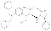 1,3-Butanedione, 2-[(1S)-1-[3-[bis(phenylmethyl)amino]phenyl]propyl]-1-[(4R)-2-oxo-4-phenyl-3-ox...