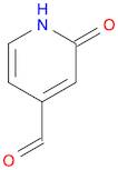 4-Pyridinecarboxaldehyde, 1,2-dihydro-2-oxo-