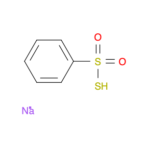 Benzenesulfonothioic acid, sodium salt (1:1)