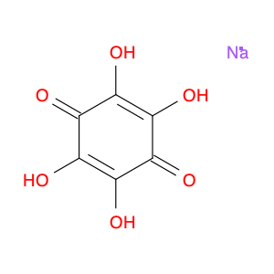 2,5-Cyclohexadiene-1,4-dione, 2,3,5,6-tetrahydroxy-, sodium salt (1:2)