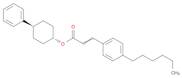 2-Propenoic acid, 3-(4-hexylphenyl)-, trans-4-phenylcyclohexyl ester