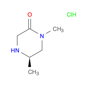 2-Piperazinone, 1,5-dimethyl-, hydrochloride (1:1), (5R)-