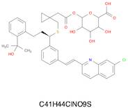 β-D-Glucopyranuronic acid, 1-[1-[[[(1R)-1-[3-[(1E)-2-(7-chloro-2-quinolinyl)ethenyl]phenyl]-3-[2...