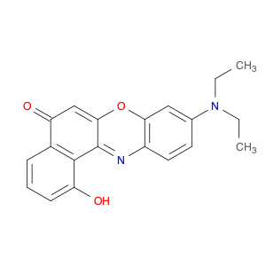 5H-Benzo[a]phenoxazin-5-one, 9-(diethylamino)-1-hydroxy-