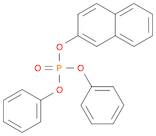 Phosphoric acid, 2-naphthalenyl diphenyl ester