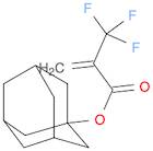 2-Propenoic acid, 2-(trifluoromethyl)-, tricyclo[3.3.1.13,7]dec-1-yl ester