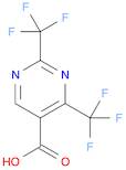 5-Pyrimidinecarboxylic acid, 2,4-bis(trifluoromethyl)-