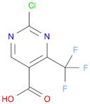 5-Pyrimidinecarboxylic acid, 2-chloro-4-(trifluoromethyl)-