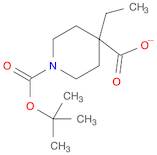 1,4-Piperidinedicarboxylic acid, 4-ethyl-, 1-(1,1-dimethylethyl) ester