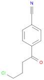 Benzonitrile, 4-(4-chloro-1-oxobutyl)-