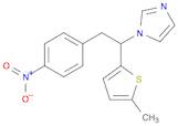 1H-Imidazole, 1-[1-(5-methyl-2-thienyl)-2-(4-nitrophenyl)ethyl]-