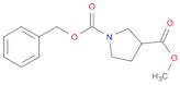 1,3-Pyrrolidinedicarboxylic acid, 3-methyl 1-(phenylmethyl) ester