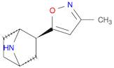 7-Azabicyclo[2.2.1]heptane, 2-(3-methyl-5-isoxazolyl)-, (1R,2S,4S)-rel-