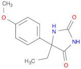 2,4-Imidazolidinedione, 5-ethyl-5-(4-methoxyphenyl)-