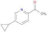 Ethanone, 1-(5-cyclopropyl-2-pyridinyl)-