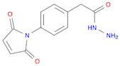 Benzeneacetic acid, 4-(2,5-dihydro-2,5-dioxo-1H-pyrrol-1-yl)-, hydrazide