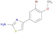 2-Thiazolamine, 4-(3-bromo-4-methoxyphenyl)-