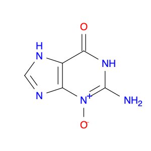 6H-Purin-6-one, 2-amino-1,9-dihydro-, 3-oxide