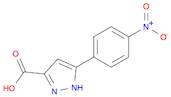 1H-Pyrazole-3-carboxylic acid, 5-(4-nitrophenyl)-