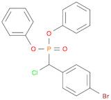 Phosphonic acid, [(4-bromophenyl)chloromethyl]-, diphenyl ester (9CI)