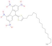 1,3-Dithiole, 4-heptadecyl-2-(2,4,5,7-tetranitro-9H-fluoren-9-ylidene)-