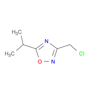 1,2,4-Oxadiazole, 3-(chloromethyl)-5-(1-methylethyl)-