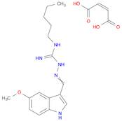 Hydrazinecarboximidamide, 2-[(5-methoxy-1H-indol-3-yl)methylene]-N-pentyl-, (2Z)-2-butenedioate ...