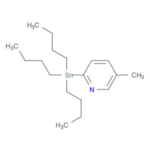 Pyridine, 5-methyl-2-(tributylstannyl)-