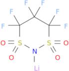 4H-1,3,2-Dithiazine, 4,4,5,5,6,6-hexafluorodihydro-, 1,1,3,3-tetraoxide, lithium salt (1:1)