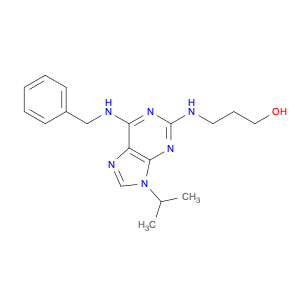 1-Propanol, 3-[[9-(1-methylethyl)-6-[(phenylmethyl)amino]-9H-purin-2-yl]amino]-