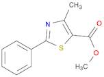 METHYL 4-METHYL-2-PHENYLTHIAZOLE-5-CARBOXYLATE