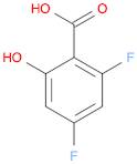 Benzoic acid, 2,4-difluoro-6-hydroxy-