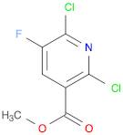 3-Pyridinecarboxylic acid, 2,6-dichloro-5-fluoro-, methyl ester