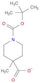 1,4-Piperidinedicarboxylic acid, 4-methyl-, 1-(1,1-dimethylethyl) ester