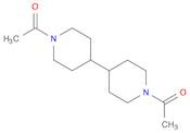 4,4'-Bipiperidine, 1,1'-diacetyl- (7CI,8CI,9CI)