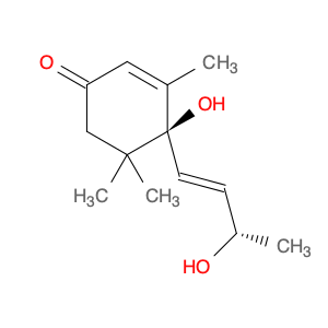 2-Cyclohexen-1-one, 4-hydroxy-4-[(1E,3S)-3-hydroxy-1-buten-1-yl]-3,5,5-trimethyl-, (4S)-