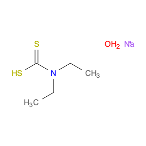 Carbamodithioic acid, N,N-diethyl-, sodium salt, hydrate (1:1:3)