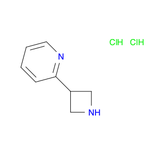 Pyridine, 2-(3-azetidinyl)-, hydrochloride (1:2)