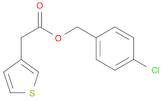 3-Thiopheneacetic acid, (4-chlorophenyl)methyl ester