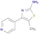 2-Thiazolamine, 5-methyl-4-(4-pyridinyl)-