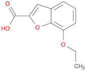 2-Benzofurancarboxylic acid, 7-ethoxy-